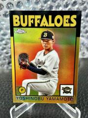 Yoshinobu Yamamoto [Gold] #90 Baseball Cards 2021 Topps Chrome NPB Nippon Professional Prices