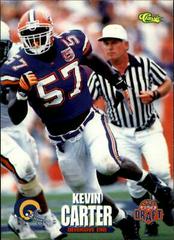 Kevin Carter #6 Football Cards 1995 Classic NFL Rookies Prices