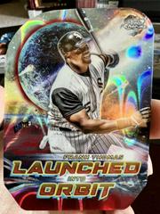 Frank Thomas [Red Flare] #LIO-16 Baseball Cards 2023 Topps Cosmic Chrome Launched Into Orbit Prices