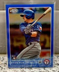 Ryan Rua [Blue Refractor] Baseball Cards 2015 Topps Chrome Prices