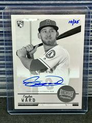 Taylor Ward [Autograph Black & White] #AS-TW Baseball Cards 2019 Topps Archives Snapshots Prices