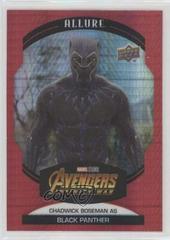 Chadwick Boseman as Black Panther [Red] #78 Marvel 2022 Allure Prices