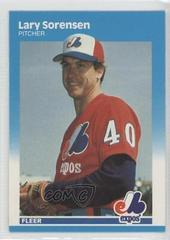 Lary Sorenson #U-111 Baseball Cards 1987 Fleer Update Prices