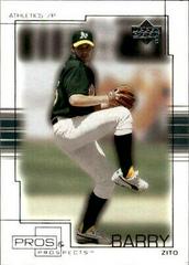 Barry Zito #6 Baseball Cards 2001 Upper Deck Pros & Prospects Prices