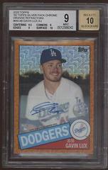 Gavin Lux [Orange Refractor] #85TCA-GL Baseball Cards 2020 Topps Chrome 1985 Autographs Prices