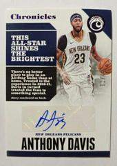 Anthony Davis [Purple] Basketball Cards 2017 Panini Chronicles Autographs Prices