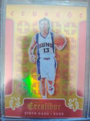 Steve Nash [Red] Basketball Cards 2015 Panini Excalibur Crusade Prices