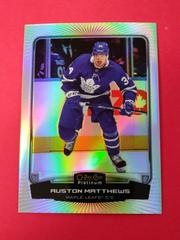 Auston Matthews [Rainbow] Hockey Cards 2022 O Pee Chee Platinum Previews Prices