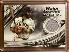 Brandon Crawford #MLM-BC Baseball Cards 2023 Topps Series 1 Major League Material Relics Prices