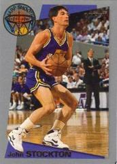 John Stockton #11 Basketball Cards 1992 Fleer Sharpshooter Prices