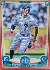 Giancarlo Stanton [Red] Baseball Cards 2019 Topps Gypsy Queen Prices