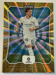 Luka Modric [Gold Laser] #71 Soccer Cards 2022 Panini Chronicles La Liga Prices