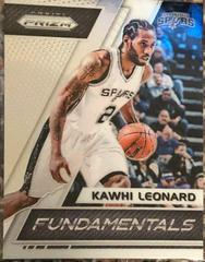 Kawhi Leonard #37 Basketball Cards 2017 Panini Prizm Fundamentals Prices