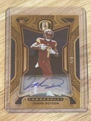 Jahan Dotson [Autograph Sapphire] #114 Football Cards 2022 Panini Gold Standard Prices