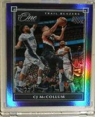 CJ McCollum [Purple] #7 Basketball Cards 2019 Panini One and One Prices
