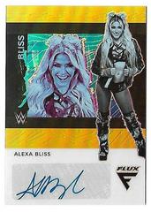 Alexa Bliss [Gold] Wrestling Cards 2022 Panini Chronicles WWE Flux Autographs Prices
