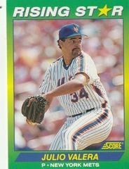 Julio Valera #17 Baseball Cards 1992 Score Rising Stars Prices