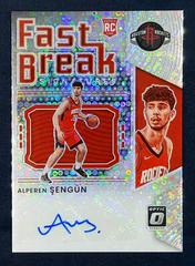 Alperen Sengun #FB-ASP Basketball Cards 2021 Panini Donruss Optic Fast Break Signatures Prices