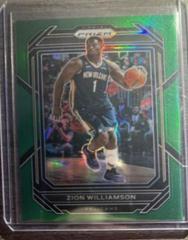 Zion Williamson [Green] Basketball Cards 2022 Panini Prizm Prices