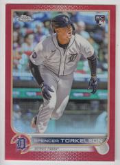 Spencer Torkelson [Red] #USC100 Baseball Cards 2022 Topps Chrome Update Prices