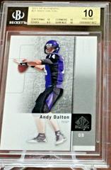 Andy Dalton #21 Football Cards 2011 SP Authentic Prices