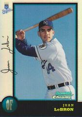 Juan LeBron #414 Baseball Cards 1998 Bowman Chrome Prices