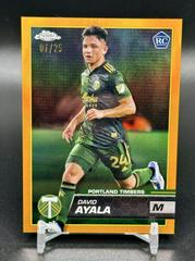 David Ayala [Orange] #2 Soccer Cards 2023 Topps Chrome MLS Prices