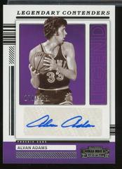 Alvan Adams Basketball Cards 2021 Panini Contenders Legendary Autographs Prices
