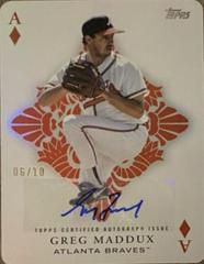 Greg Maddux Baseball Cards 2023 Topps All Aces Autographs Prices