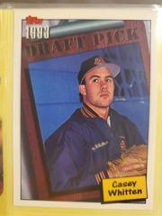 Casey Whitten [Draft Picks] #756 Baseball Cards 1993 Topps Prices