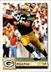 Bryce Paup Football Cards 1992 Upper Deck Prices