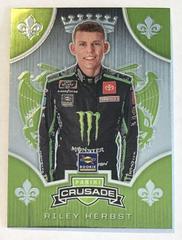 Riley Herbst #1 Racing Cards 2020 Panini Chronicles Nascar Crusade Prices