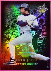 Derek Jeter [Gold Press Proof] #100 Baseball Cards 1998 Donruss Prices