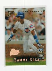 Sammy Sosa [Player's Private Issue] #17 Baseball Cards 1996 Topps Gallery Prices