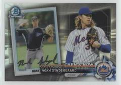 Noah Syndergaard Baseball Cards 2017 Topps Chrome Bowman Then & Now Prices