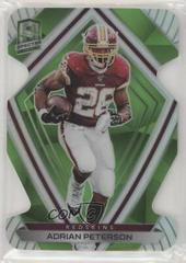 Adrian Peterson [Green Die Cut] #50 Football Cards 2020 Panini Spectra Prices