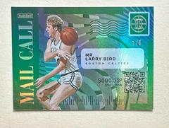 Larry Bird [Green] Basketball Cards 2021 Panini Illusions Mail Call Prices