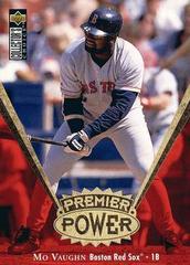 Mo Vaughn [Gold] #PP8 Baseball Cards 1997 Collector's Choice Premier Power Prices