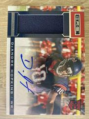 DeAndre Hopkins [Autograph Jersey] #205 Football Cards 2013 Panini Rookies & Stars Prices