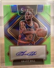 Grant Hill #SG-GHL Basketball Cards 2021 Panini Select Signatures Prices