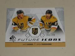 Jack Eichel, Shea Theodore Hockey Cards 2022 SP Authentic Future Icons Prices