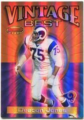 Deacon Jones #VB-DJ Football Cards 2001 Bowman's Best Vintage Prices