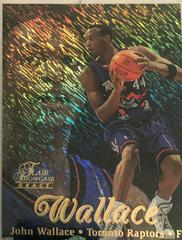 John Wallace Row 1 Basketball Cards 1997 Flair Showcase Prices