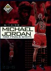 Michael Jordan #10 Basketball Cards 1998 UD Choice Preview NBA Finals Shot Prices