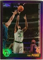 Paul Pierce [Refractor] #51 Basketball Cards 2000 Topps Chrome Prices