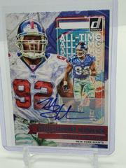 Michael Strahan [Autograph] #AT-14 Football Cards 2022 Panini Donruss All Time Gridiron Kings Prices