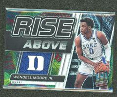 Wendell Moore Jr. [Meta] Basketball Cards 2022 Panini Chronicles Draft Picks Rise Above Prices