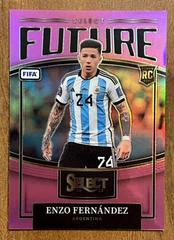 Enzo Fernandez [Pink] Soccer Cards 2022 Panini Select FIFA Future Prices