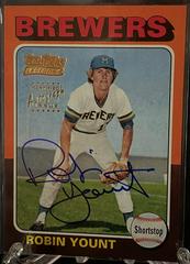 Robin Yount #TT-RY Baseball Cards 2001 Topps Team Legends Autograph Prices