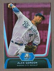 Alex Gordon [Ruby] #62 Baseball Cards 2012 Bowman Platinum Prices